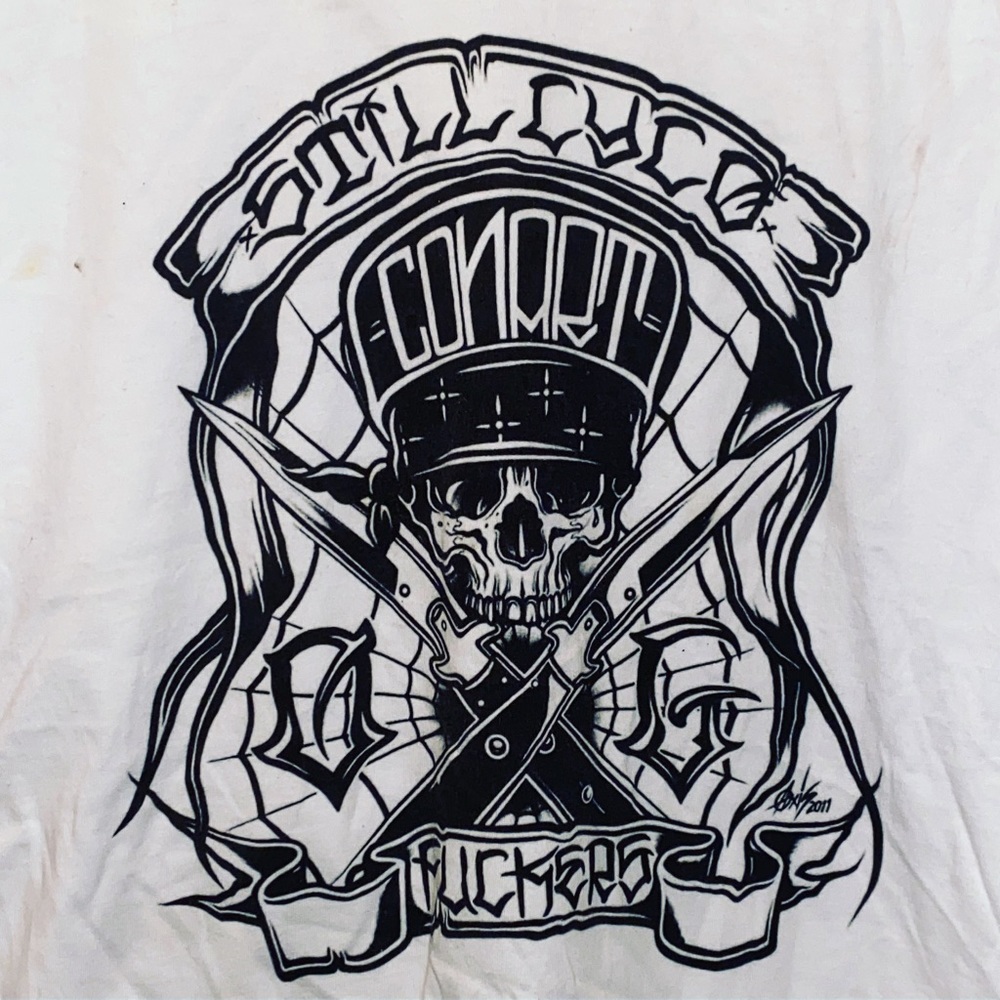 CONART x AXIS T-shirt used size: 2xl has stains